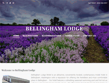 Tablet Screenshot of bellinghamlodge.com